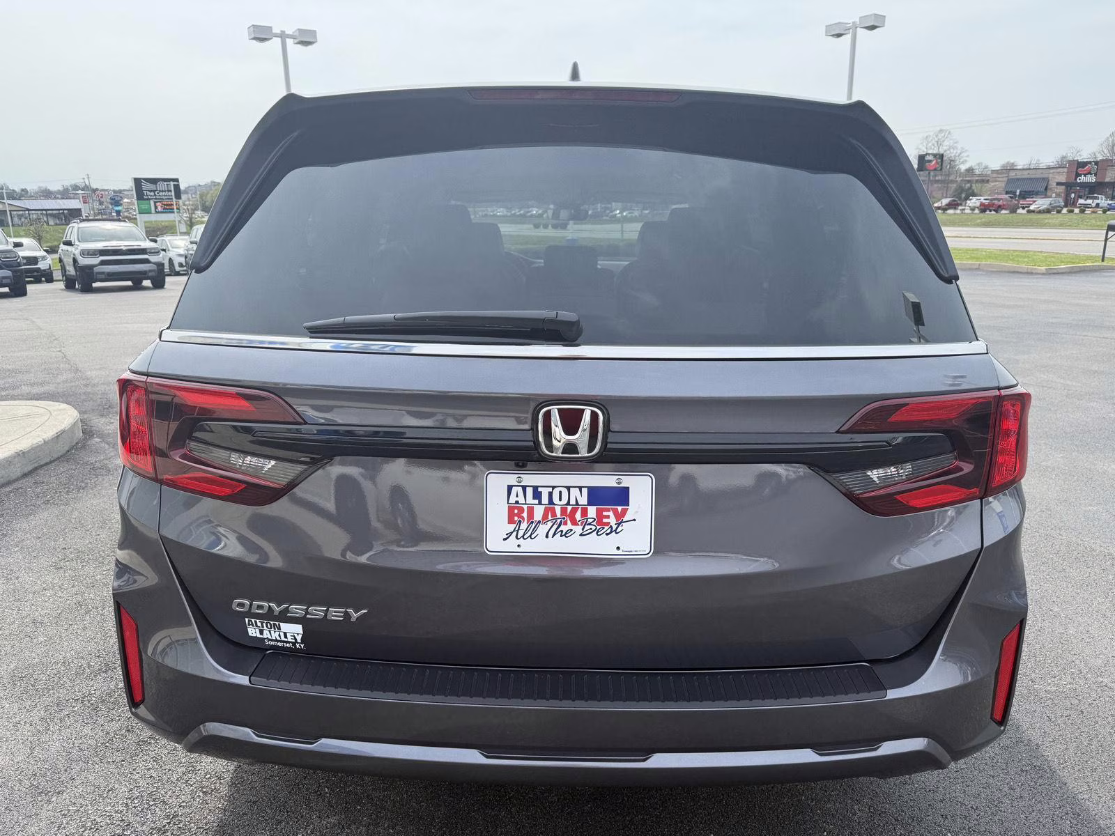 2026 Modern Steel Metallic Honda Odyssey EX-L FWD Van