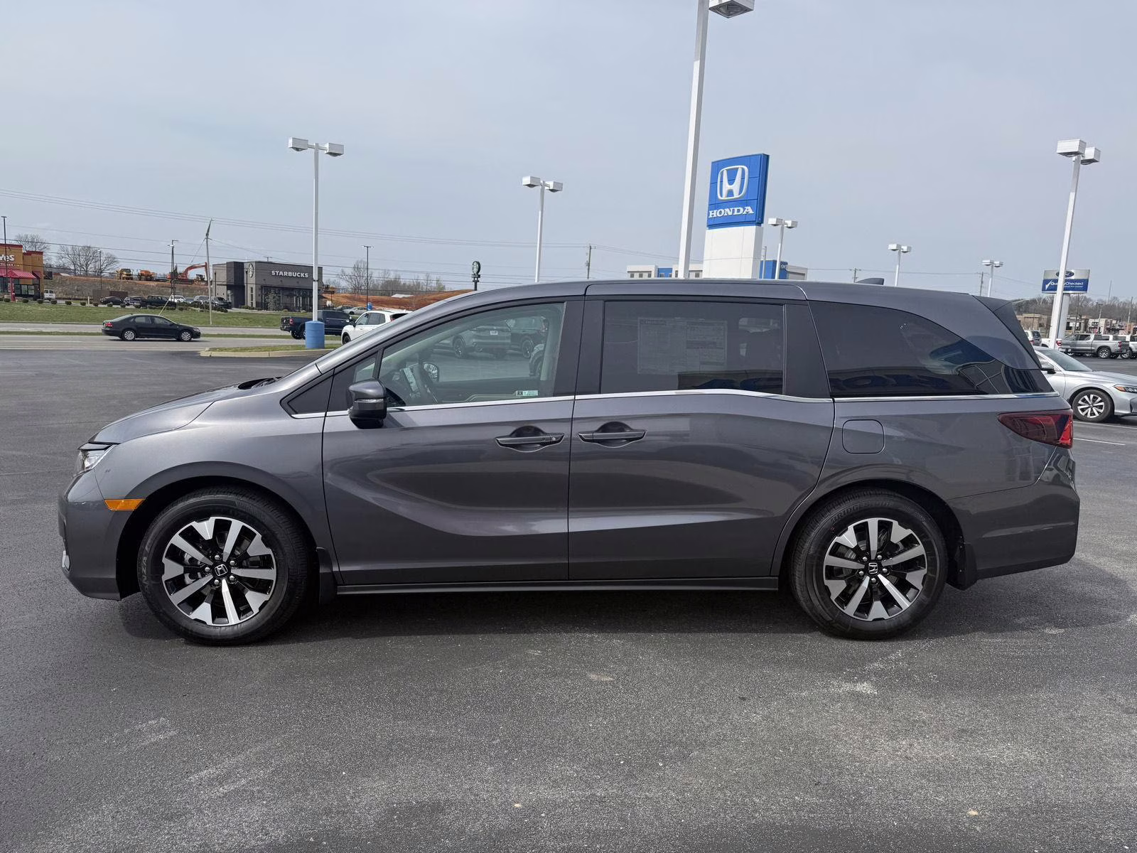 2026 Modern Steel Metallic Honda Odyssey EX-L FWD Van