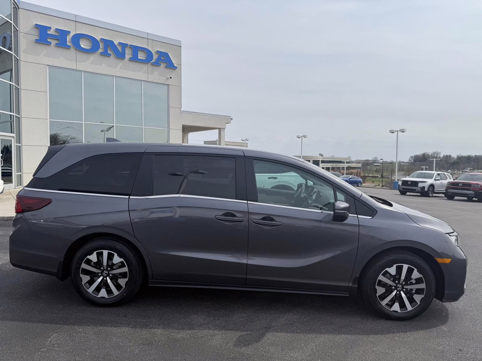 2026 Modern Steel Metallic Honda Odyssey EX-L FWD Van