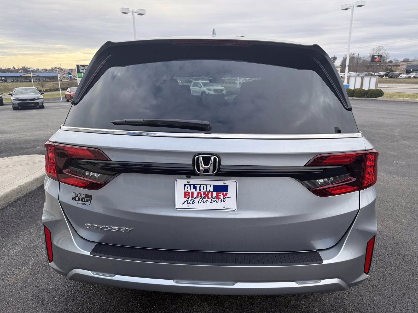 2026 Solar Silver Metallic Honda Odyssey EX-L FWD Van