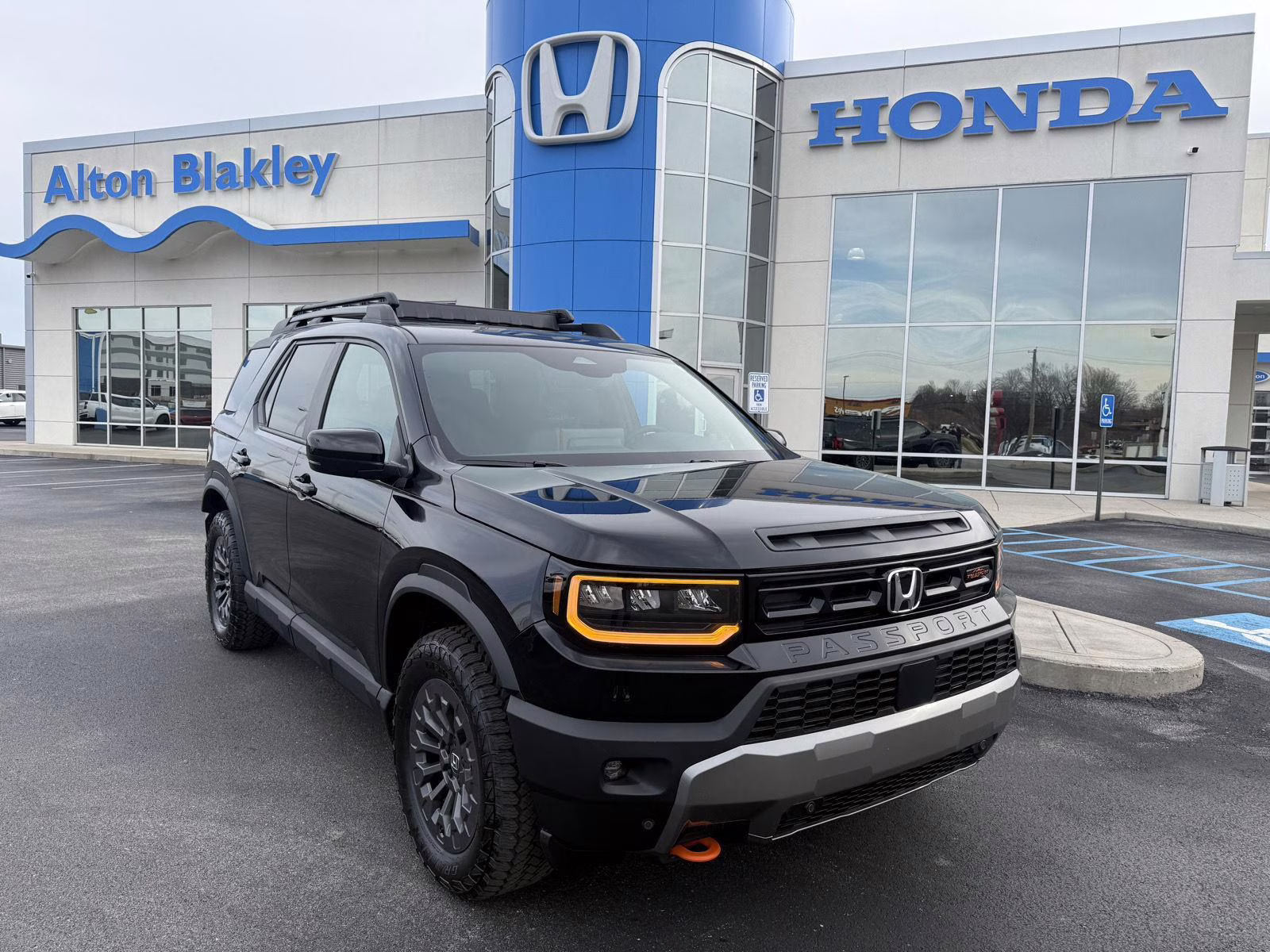 2026 Crystal Black Pearl Honda Passport TrailSport AWD SUV