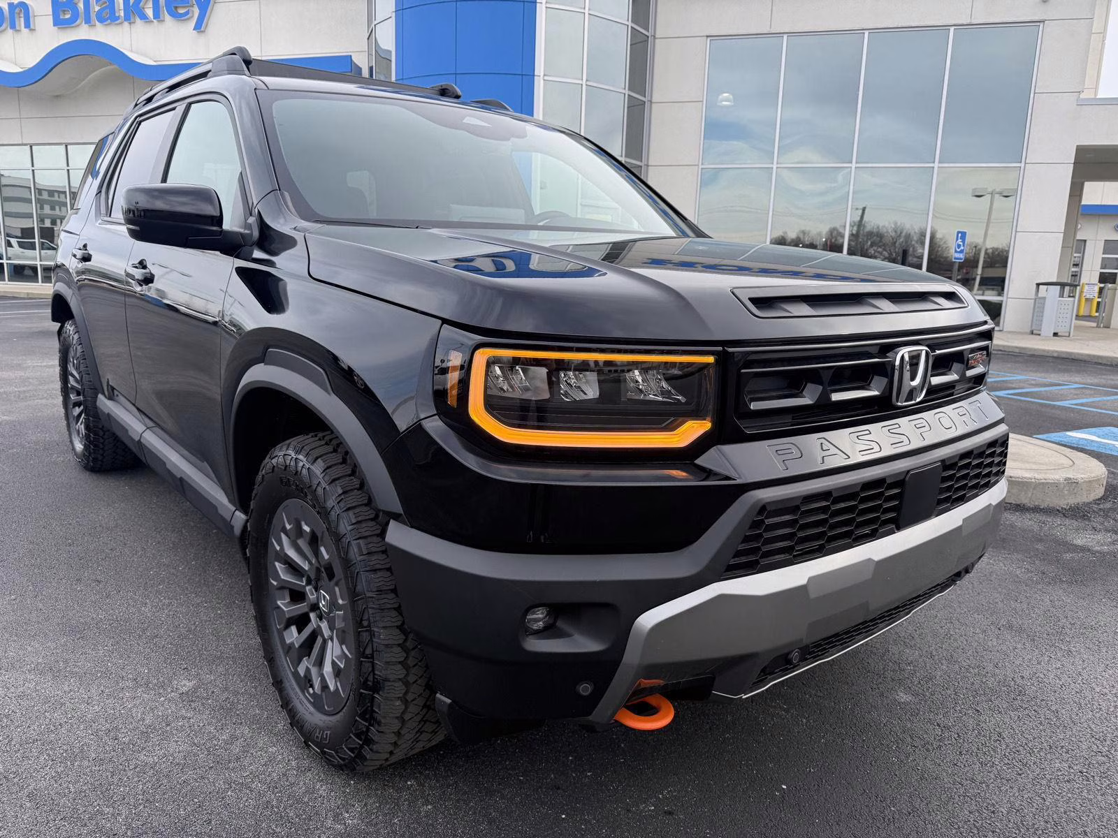 2026 Crystal Black Pearl Honda Passport TrailSport AWD SUV