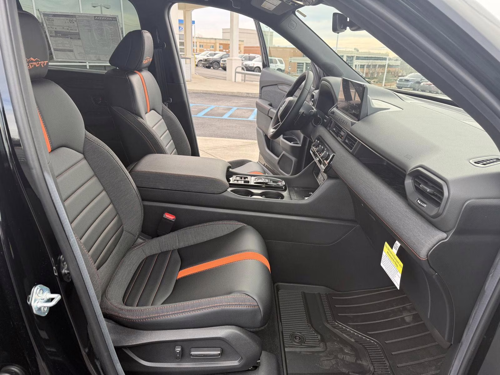 2026 Crystal Black Pearl Honda Passport TrailSport AWD SUV