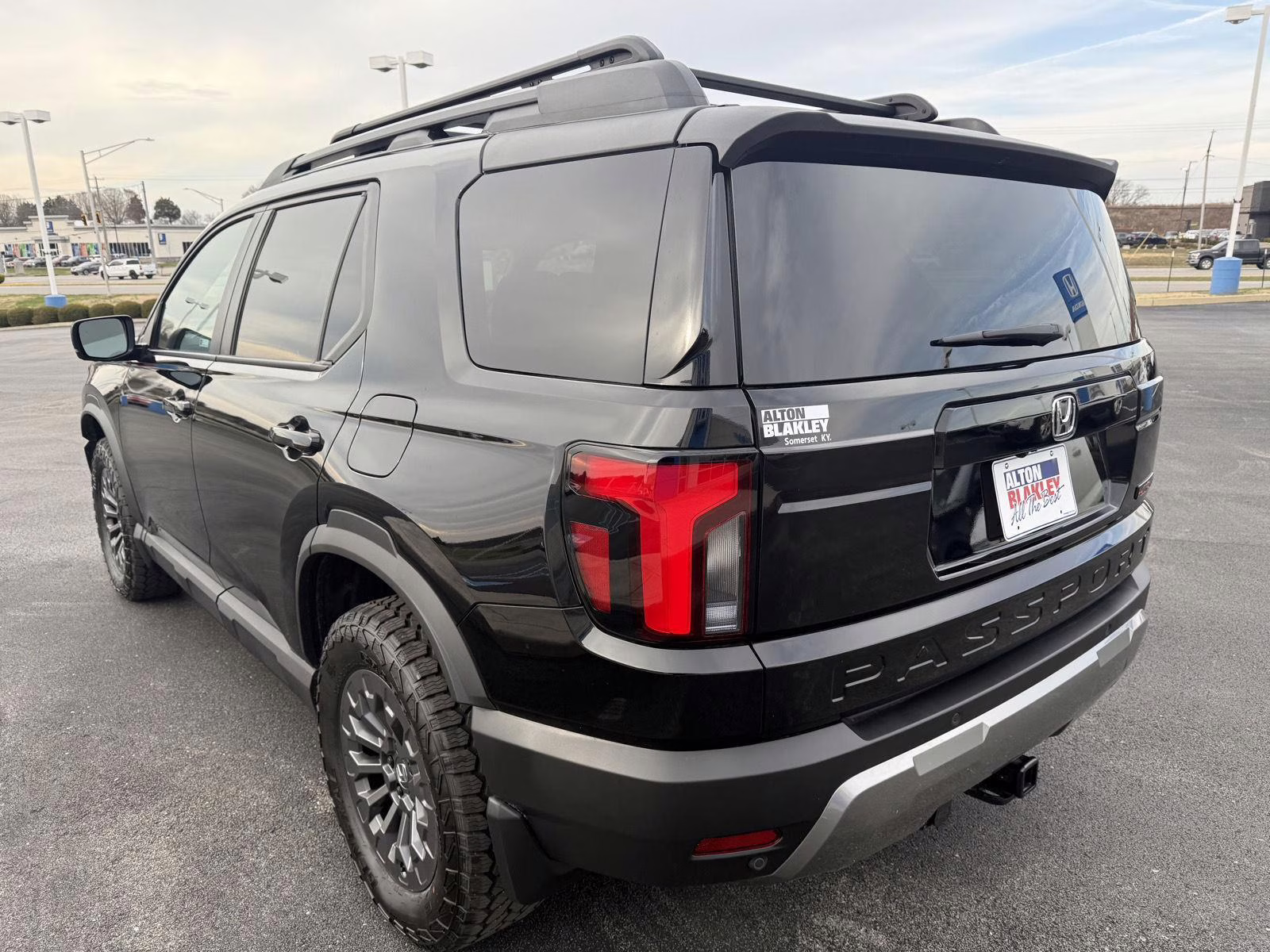2026 Crystal Black Pearl Honda Passport TrailSport AWD SUV