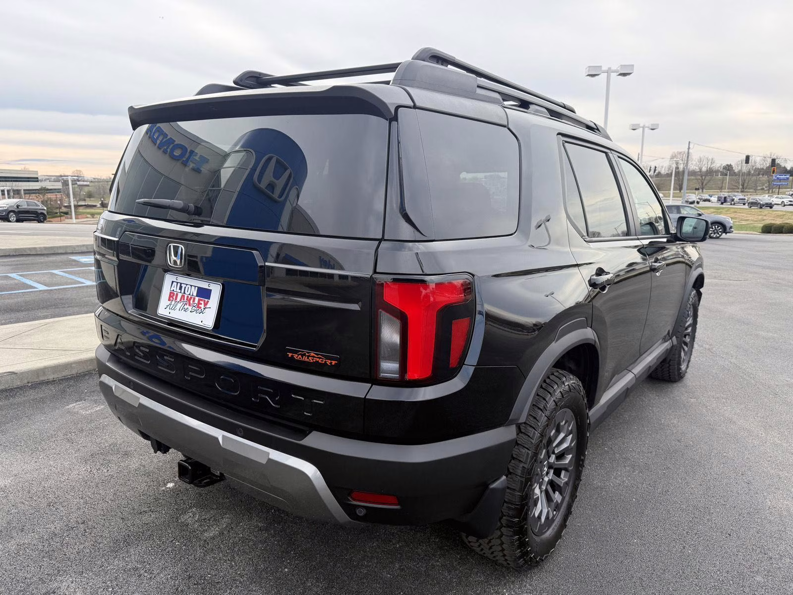 2026 Crystal Black Pearl Honda Passport TrailSport AWD SUV