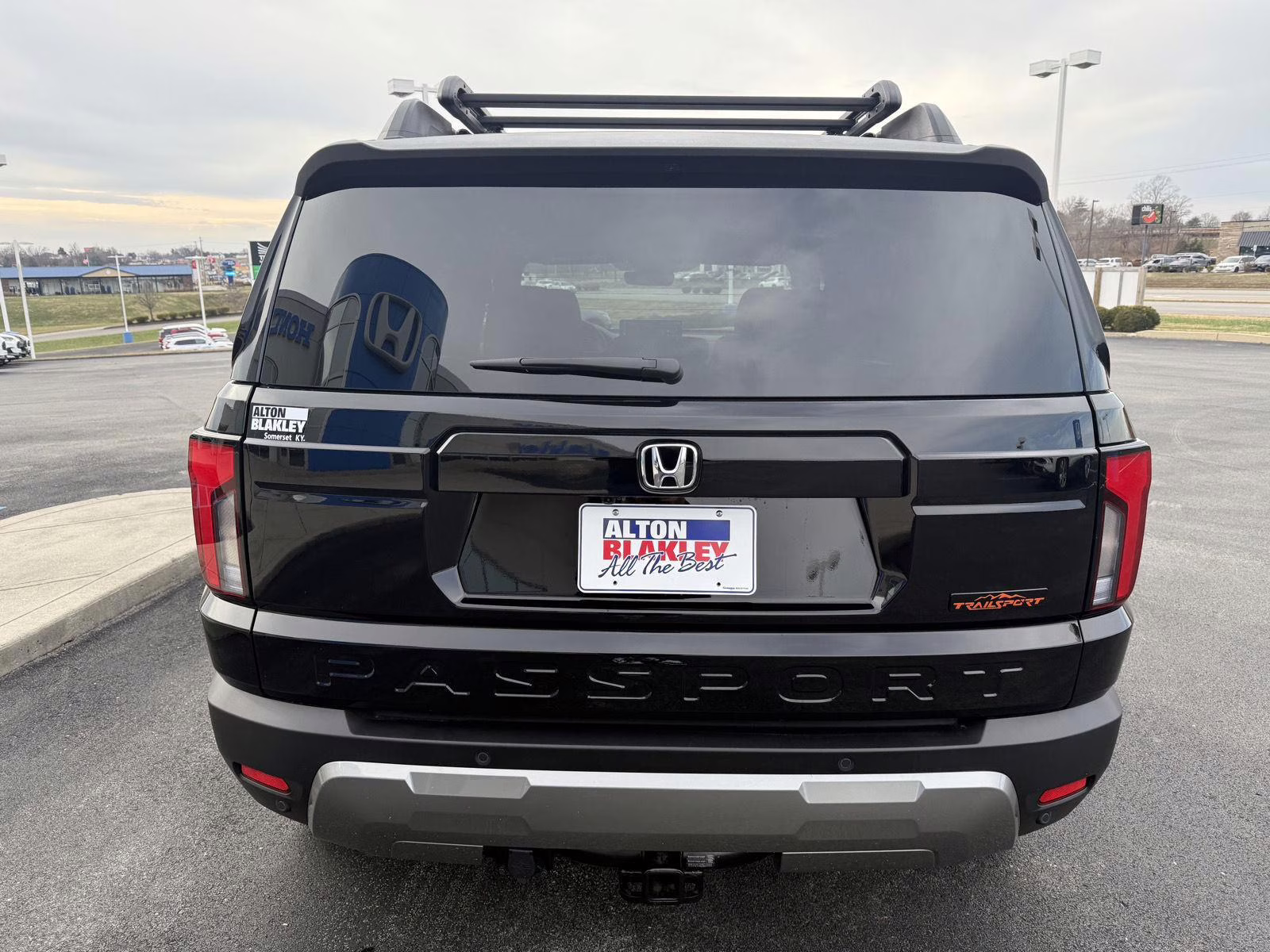 2026 Crystal Black Pearl Honda Passport TrailSport AWD SUV