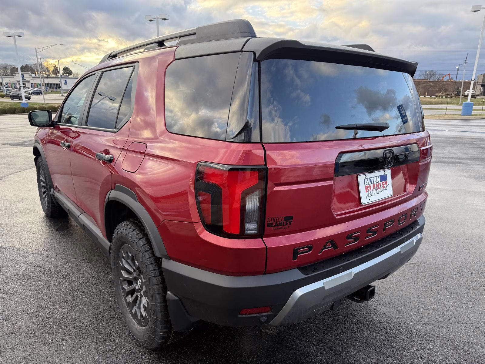 2026 Radiant Red Metallic II Honda Passport TrailSport AWD SUV