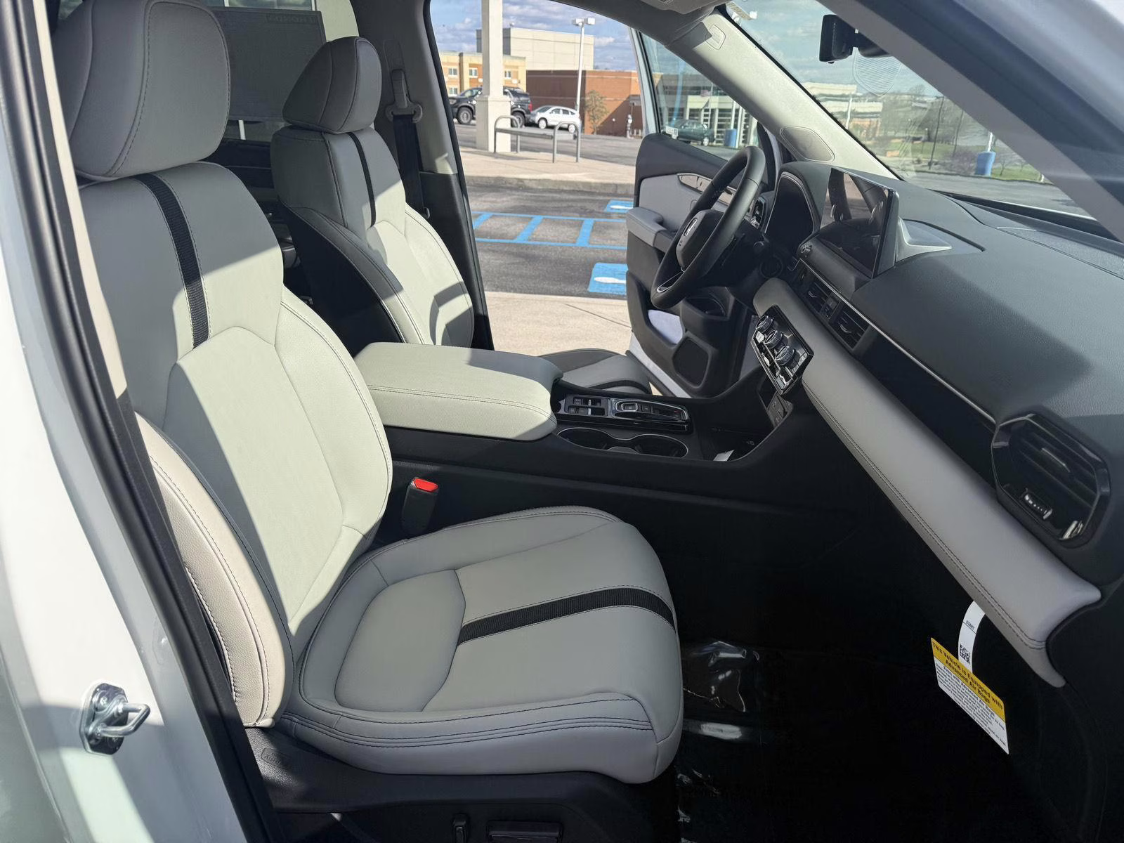 2026 Platinum White Pearl Honda Pilot EX-L AWD SUV