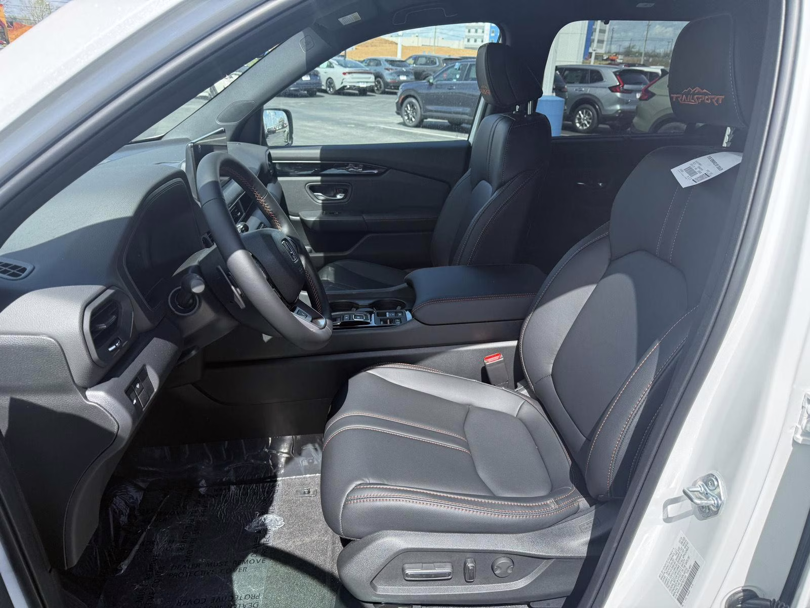 2026 Platinum White Pearl Honda Pilot TrailSport AWD SUV