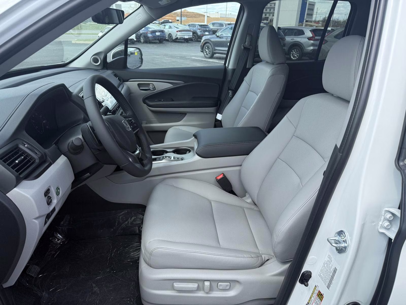 2026 Platinum White Pearl Honda Ridgeline RTL AWD Truck