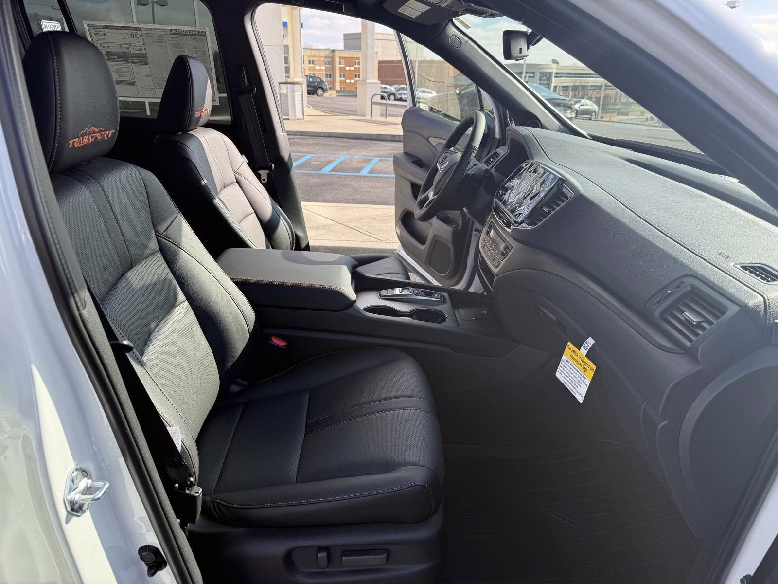 2026 Platinum White Pearl Honda Ridgeline TrailSport AWD Truck