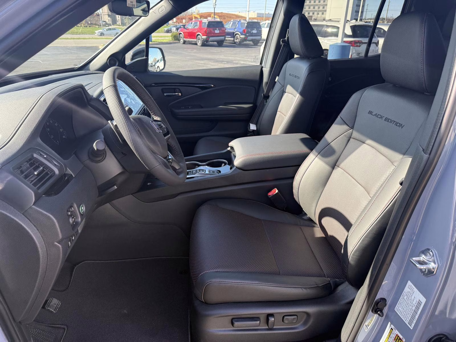 2026 Sonic Gray Pearl Honda Ridgeline Black Edition AWD Truck