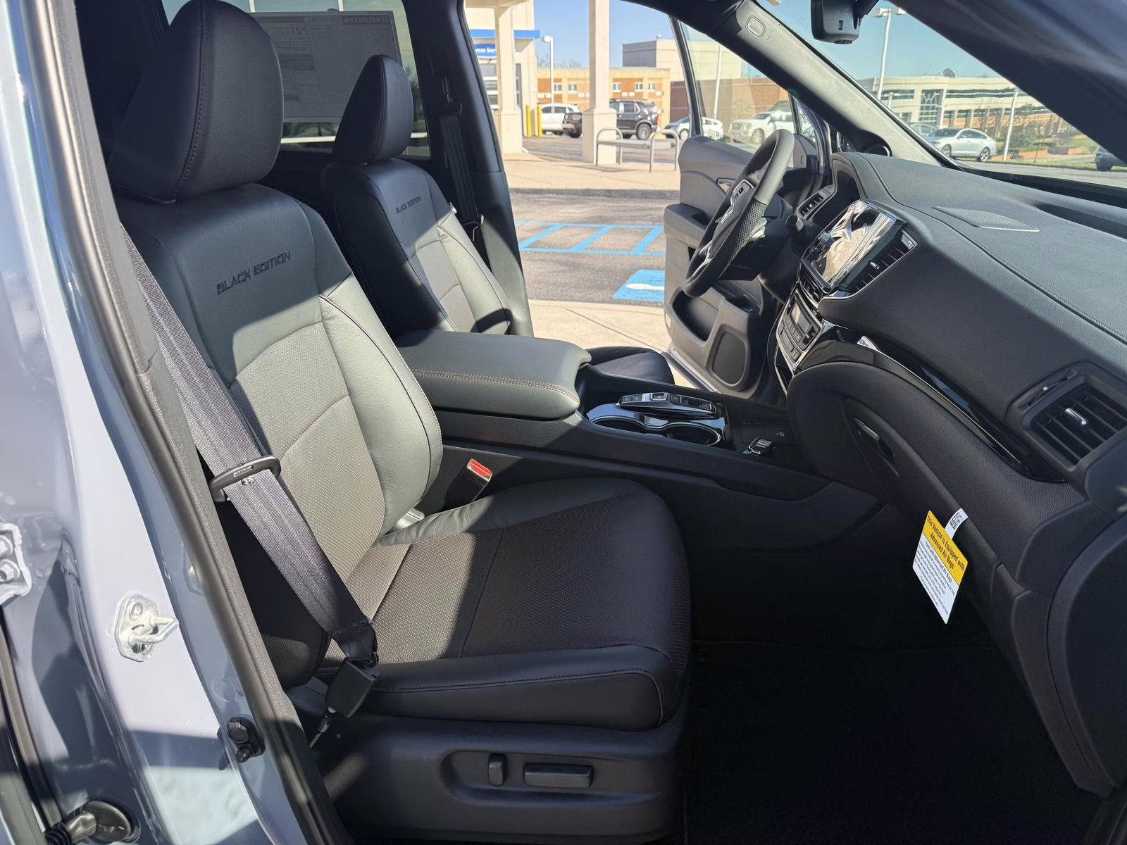2026 Sonic Gray Pearl Honda Ridgeline Black Edition AWD Truck