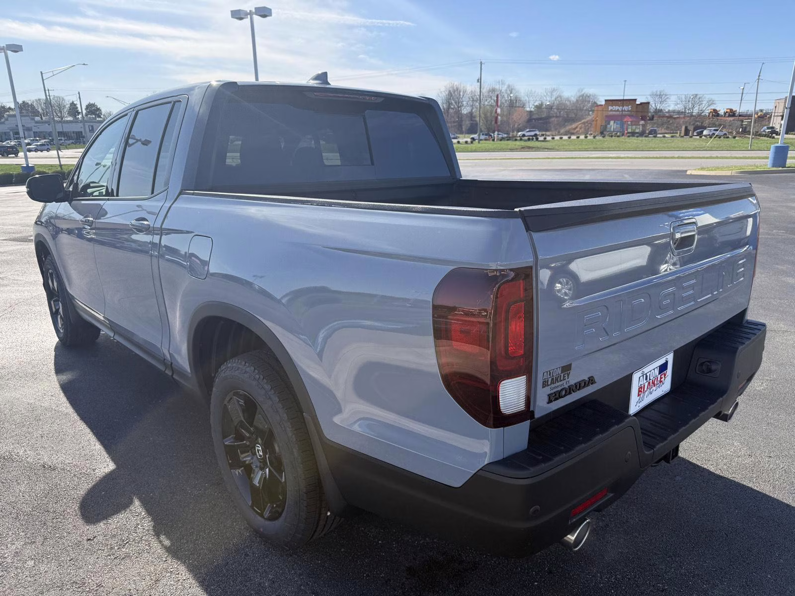 2026 Sonic Gray Pearl Honda Ridgeline Black Edition AWD Truck