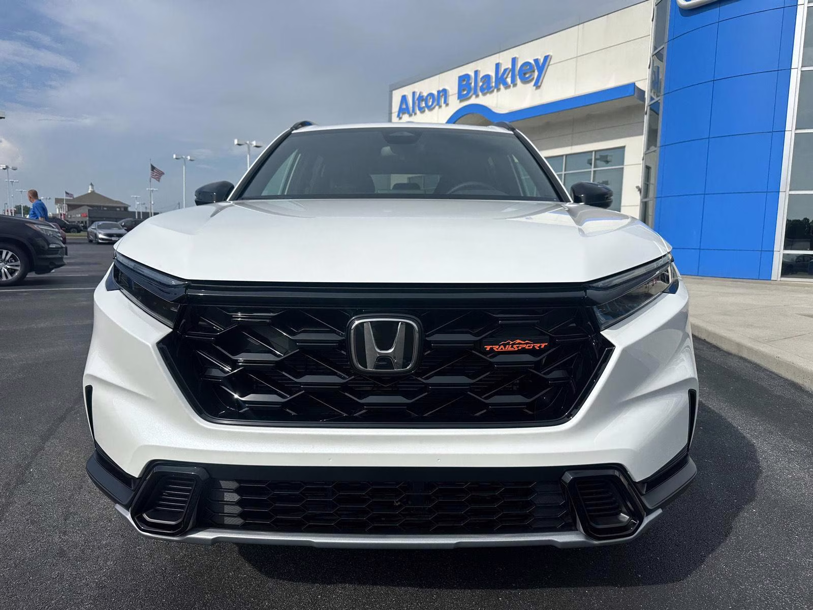 2026 PLATINUM WHITE PEARL Honda CR-V Hybrid TrailSport AWD SUV