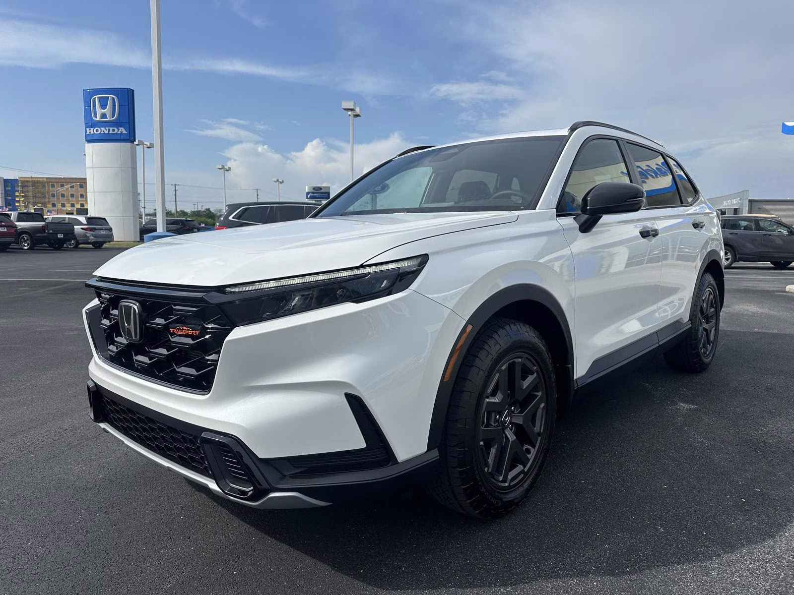 2026 PLATINUM WHITE PEARL Honda CR-V Hybrid TrailSport AWD SUV