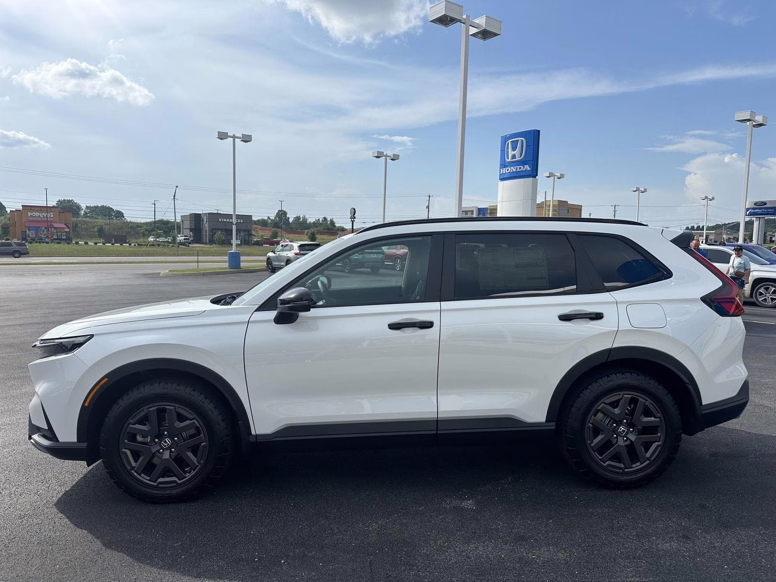 2026 PLATINUM WHITE PEARL Honda CR-V Hybrid TrailSport AWD SUV