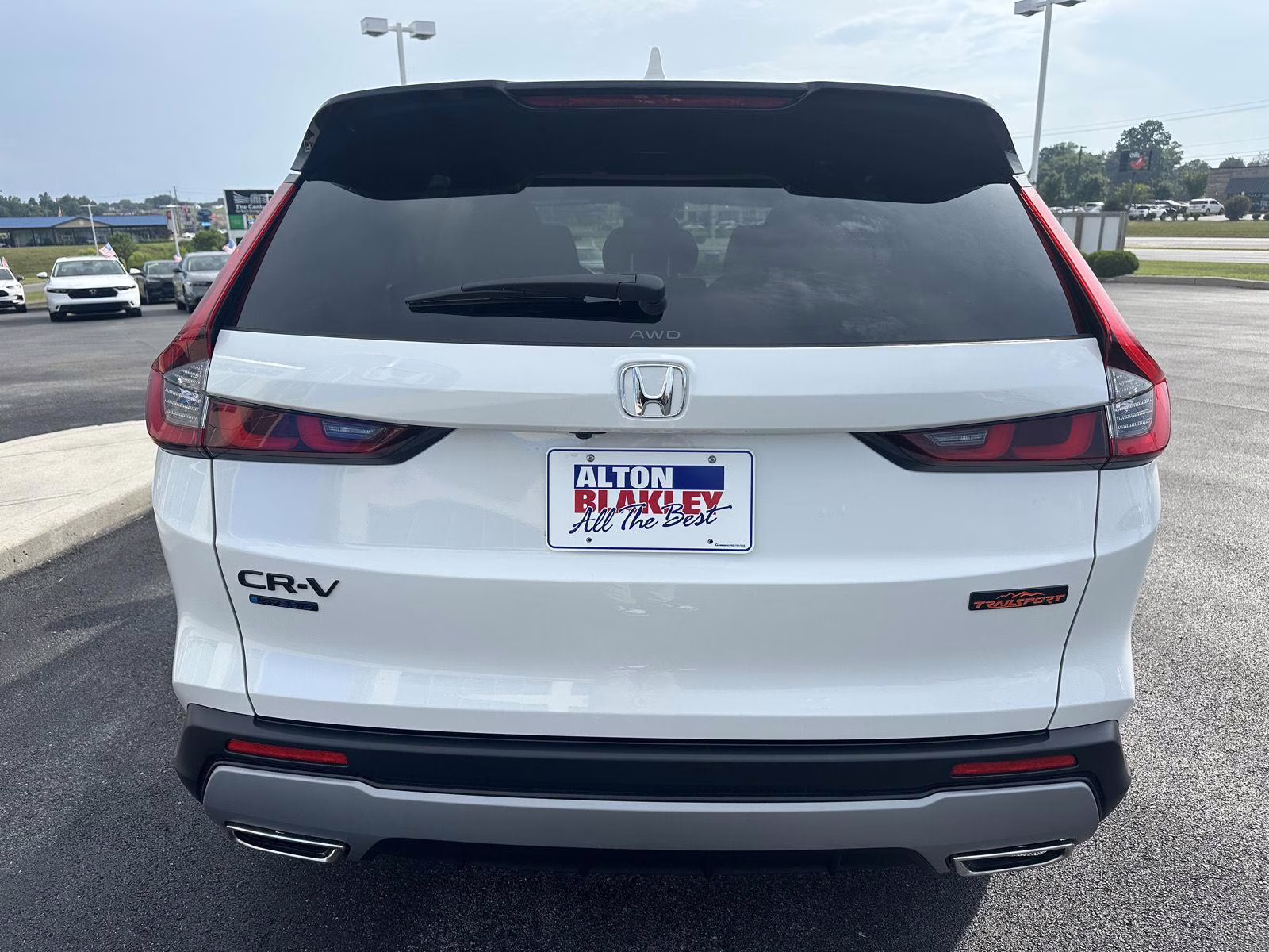 2026 PLATINUM WHITE PEARL Honda CR-V Hybrid TrailSport AWD SUV