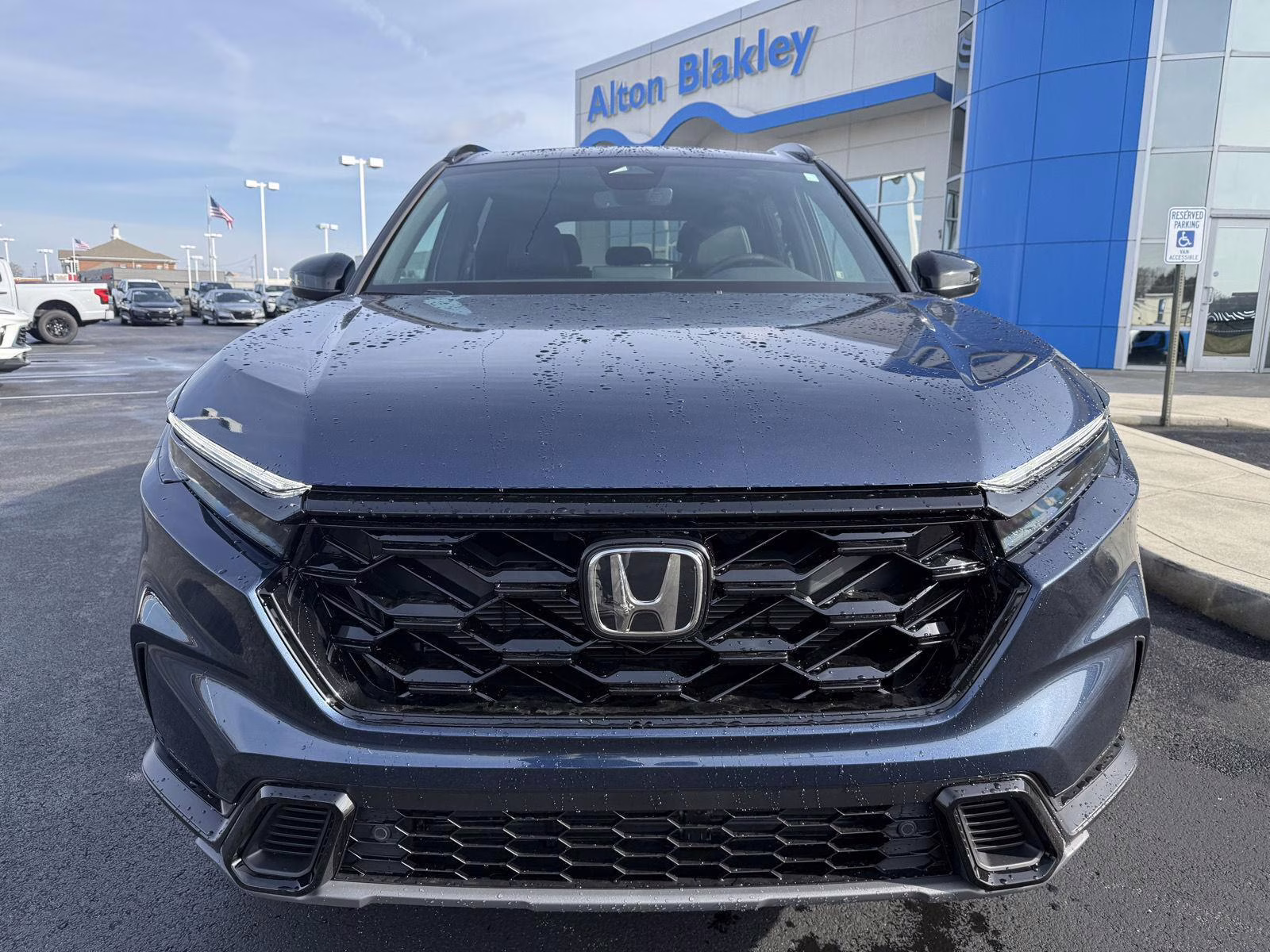 2026 Canyon River Blue Metallic Honda CR-V Hybrid Sport-L AWD SUV