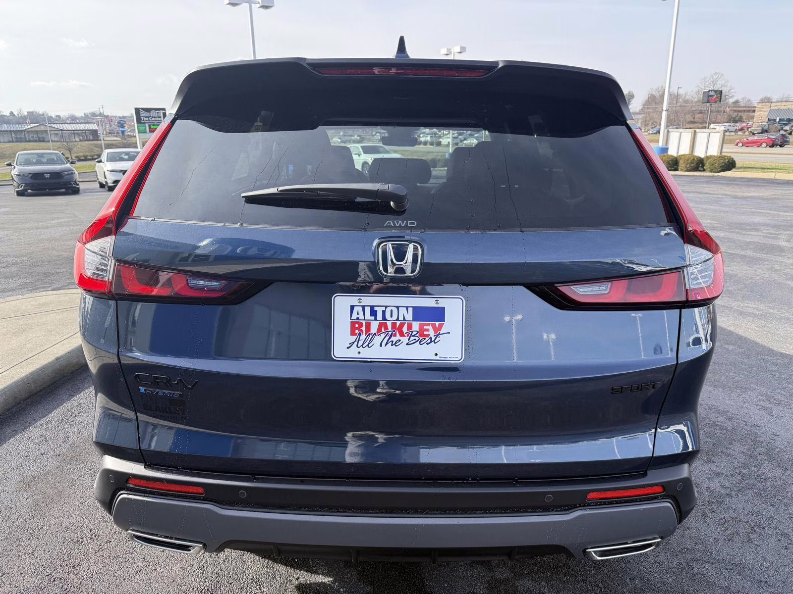 2026 Canyon River Blue Metallic Honda CR-V Hybrid Sport-L AWD SUV
