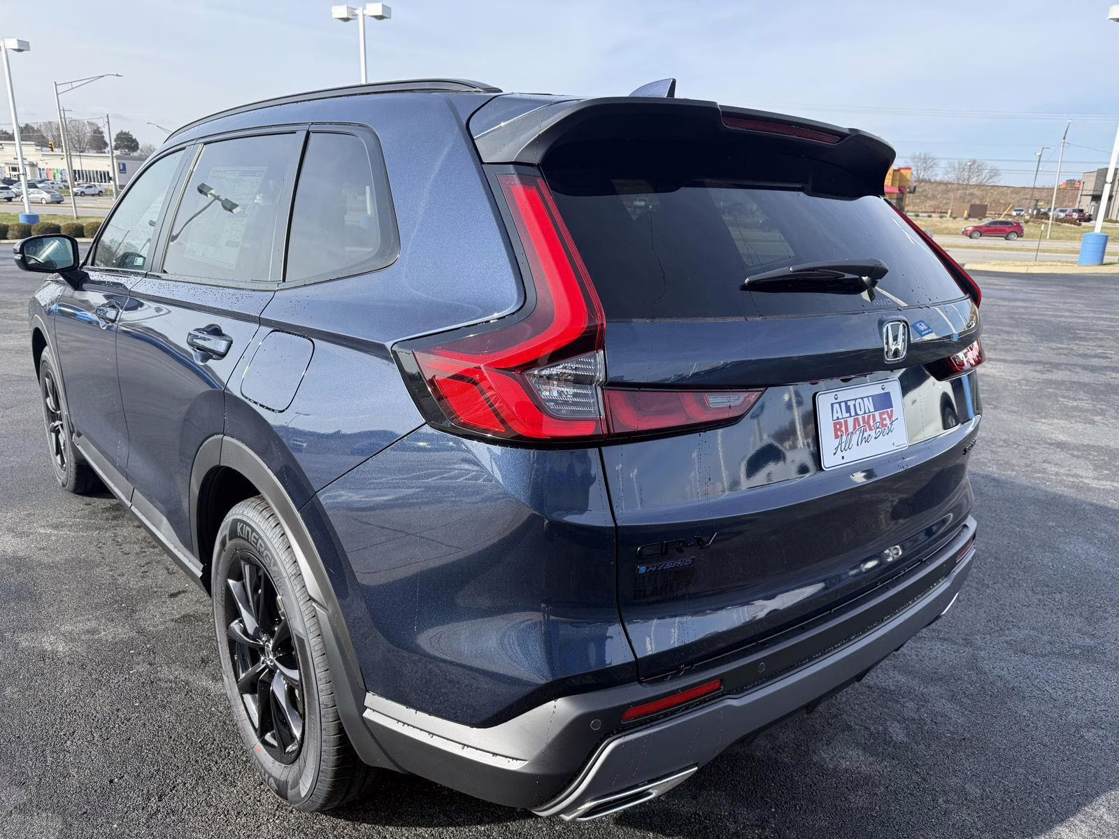 2026 Canyon River Blue Metallic Honda CR-V Hybrid Sport-L AWD SUV