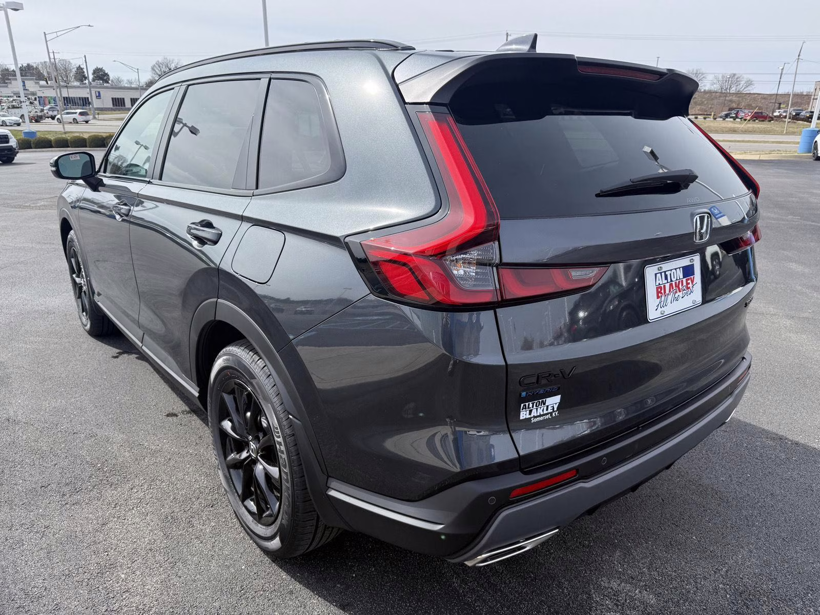 2026 Meteorite Gray Metallic Honda CR-V Hybrid Sport-L AWD SUV