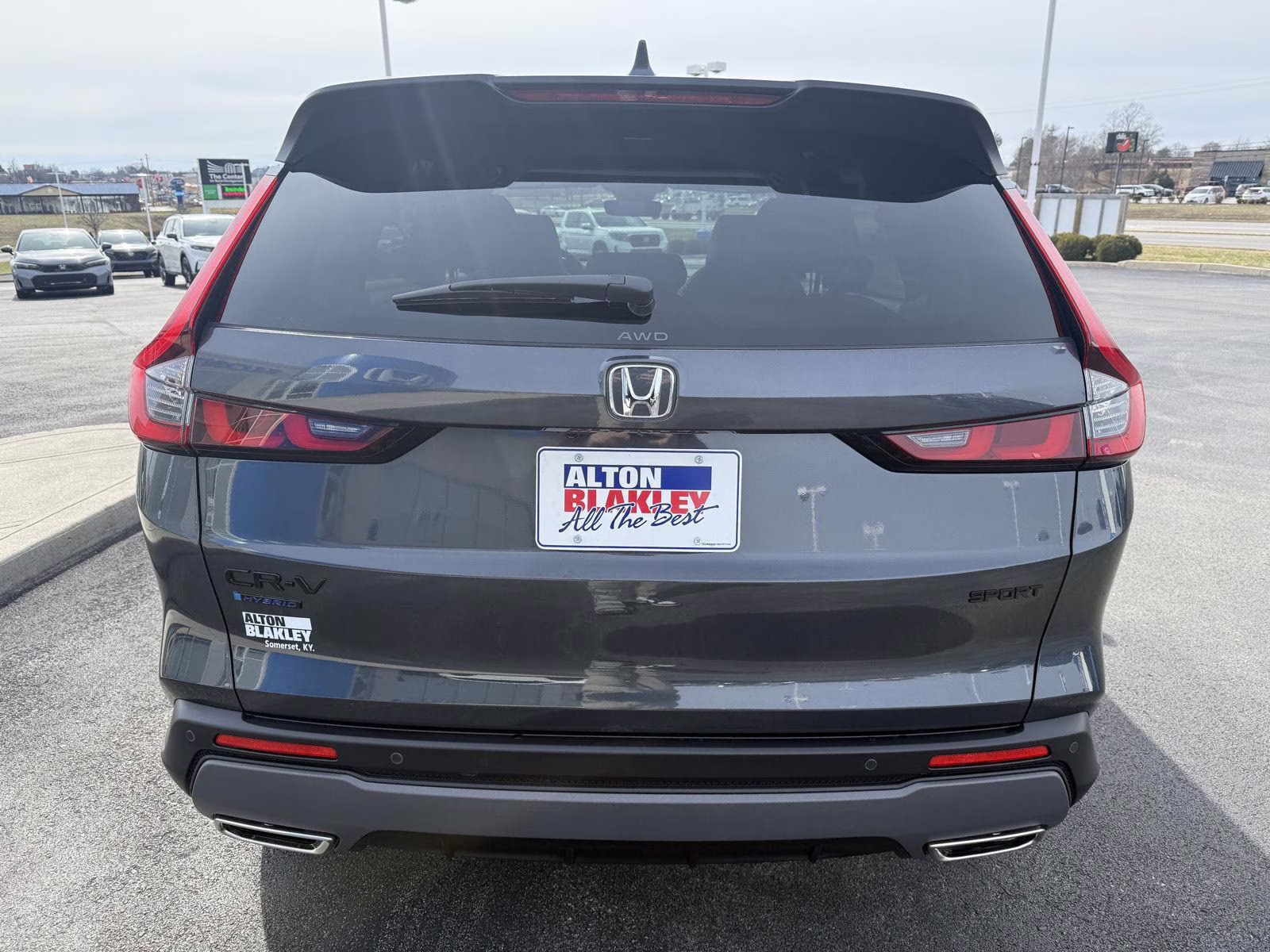 2026 Meteorite Gray Metallic Honda CR-V Hybrid Sport-L AWD SUV
