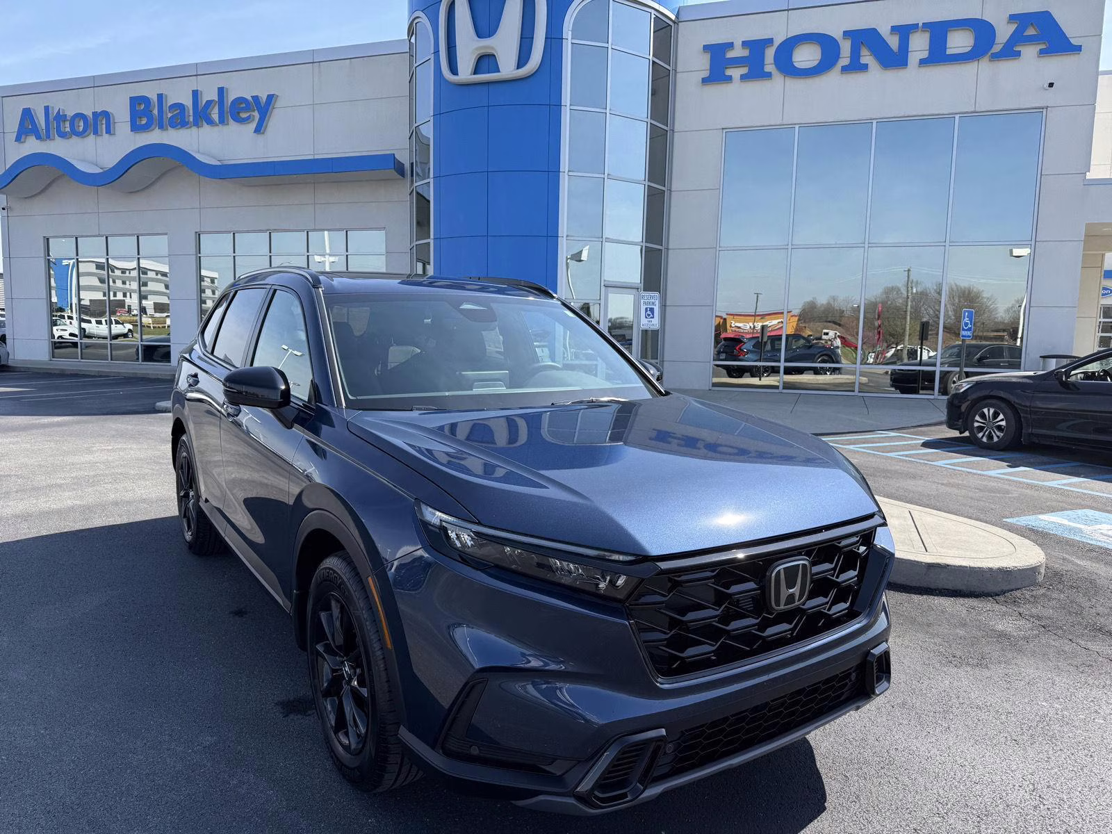 2026 Canyon River Blue Metallic Honda CR-V Hybrid Sport-L AWD SUV