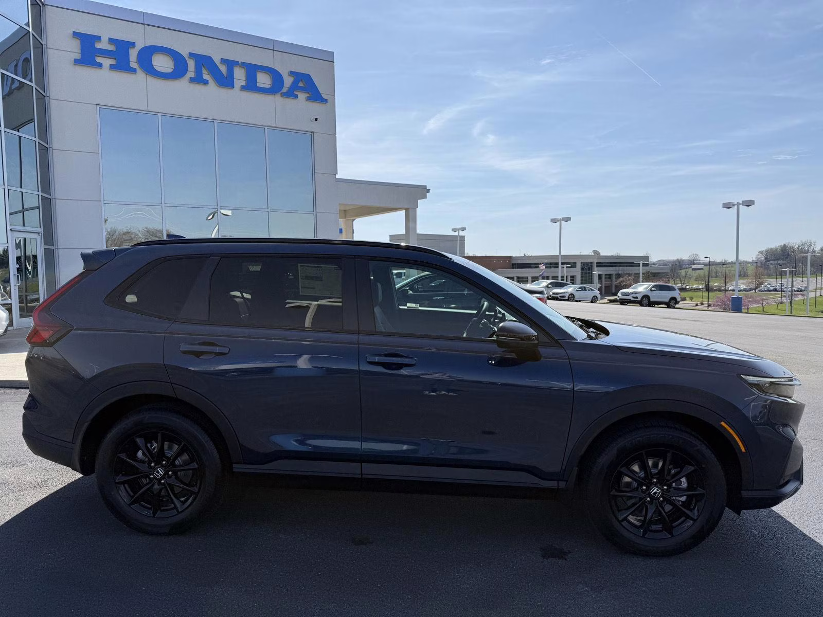 2026 Canyon River Blue Metallic Honda CR-V Hybrid Sport-L AWD SUV