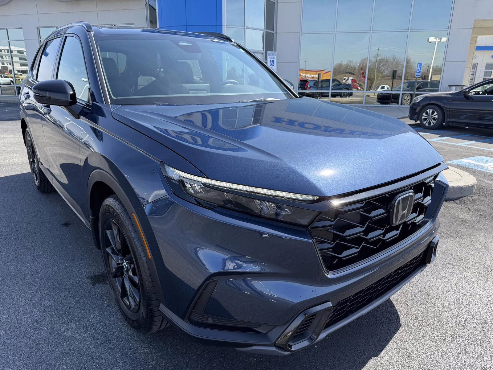 2026 Canyon River Blue Metallic Honda CR-V Hybrid Sport-L AWD SUV
