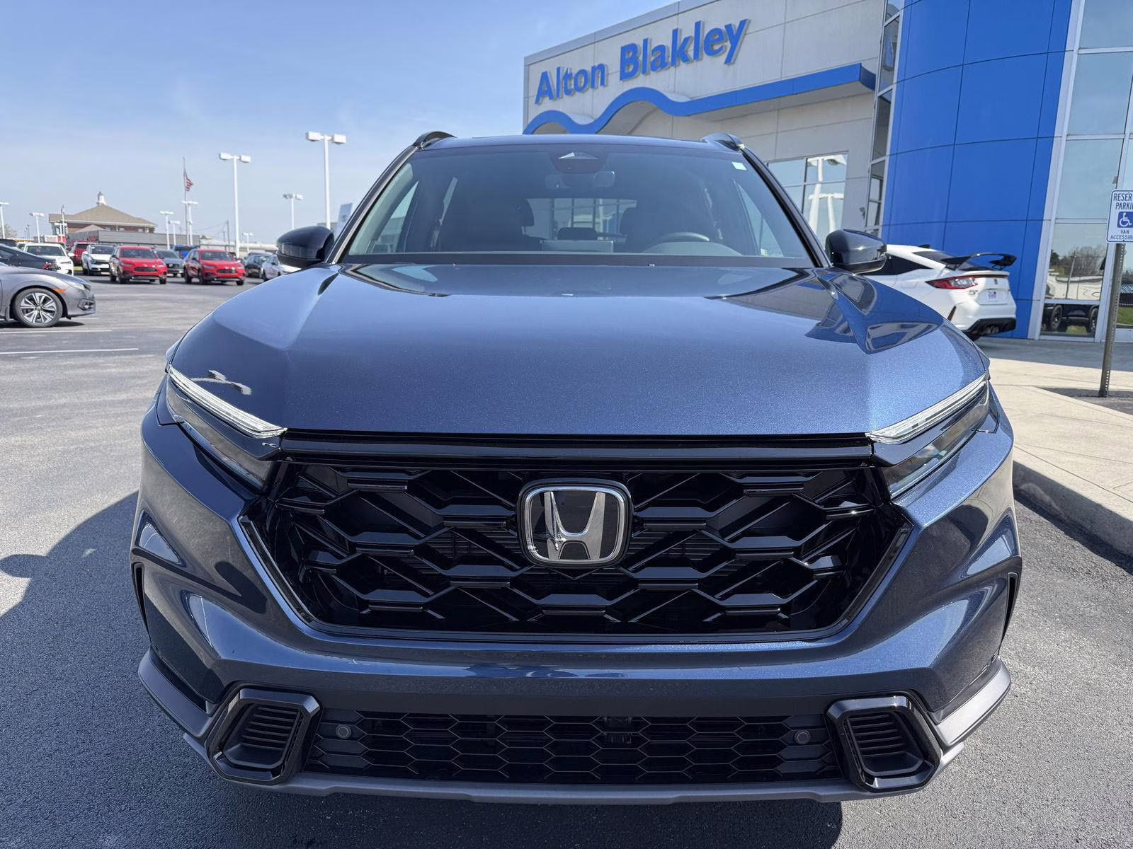2026 Canyon River Blue Metallic Honda CR-V Hybrid Sport-L AWD SUV