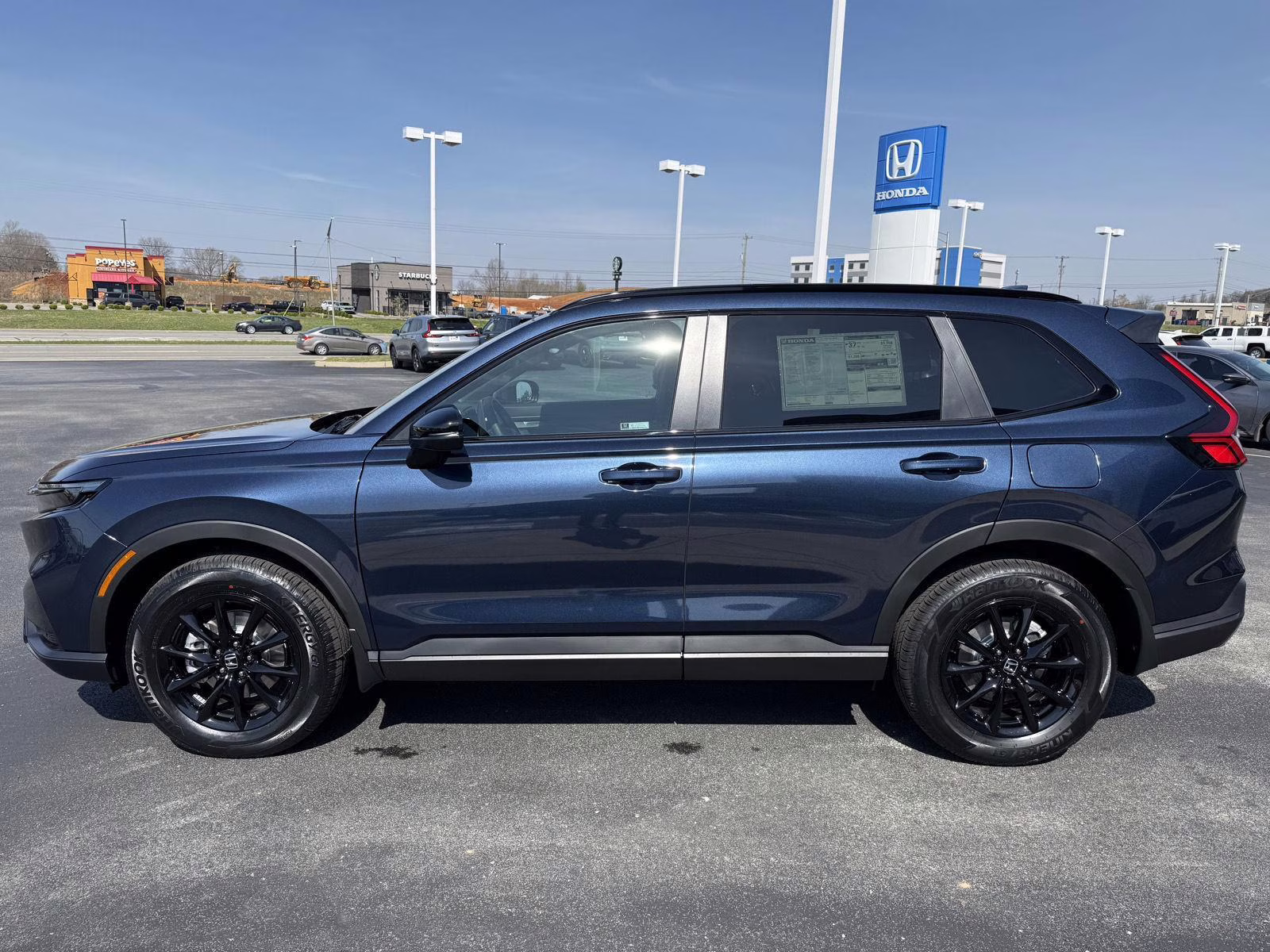 2026 Canyon River Blue Metallic Honda CR-V Hybrid Sport-L AWD SUV