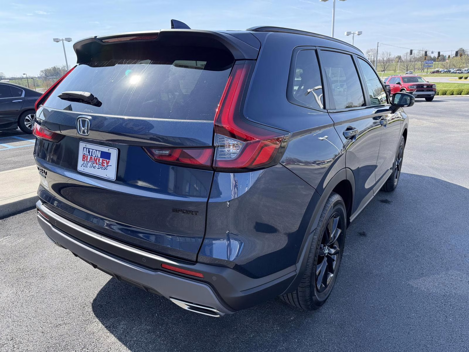 2026 Canyon River Blue Metallic Honda CR-V Hybrid Sport-L AWD SUV