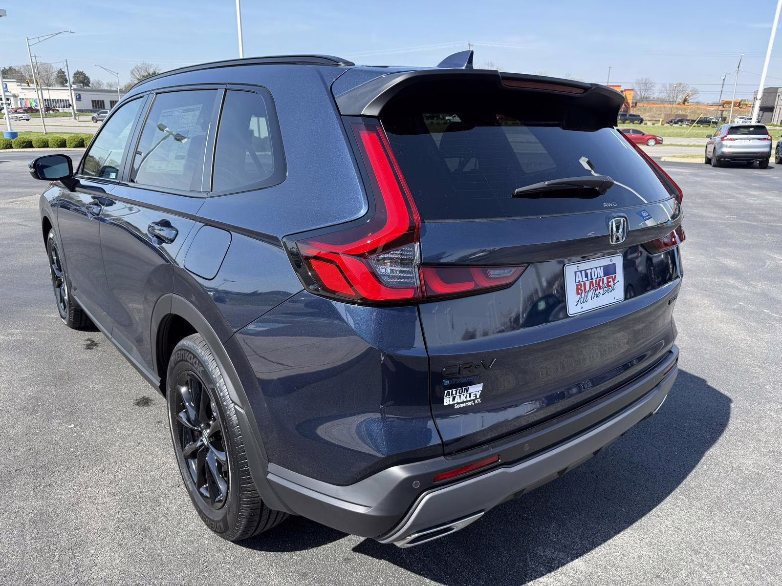2026 Canyon River Blue Metallic Honda CR-V Hybrid Sport-L AWD SUV