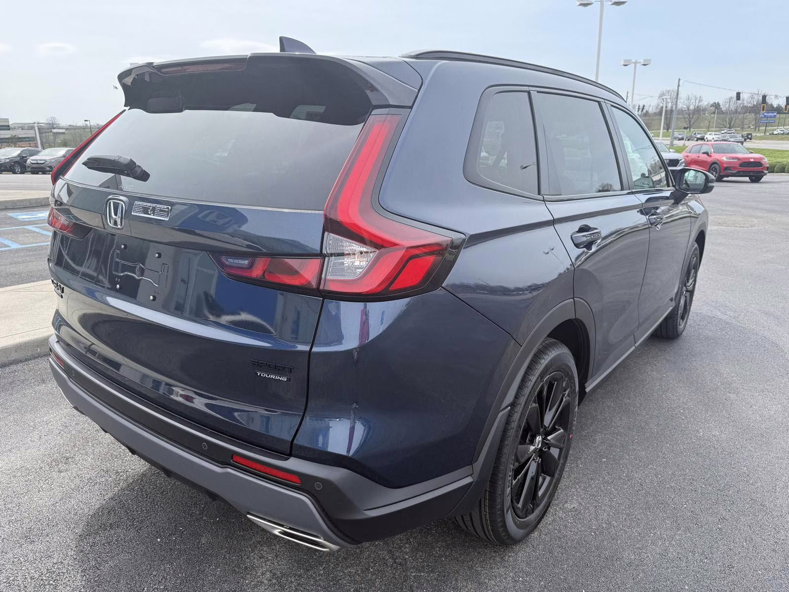 2026 Canyon River Blue Metallic Honda CR-V Hybrid Sport Touring AWD SUV