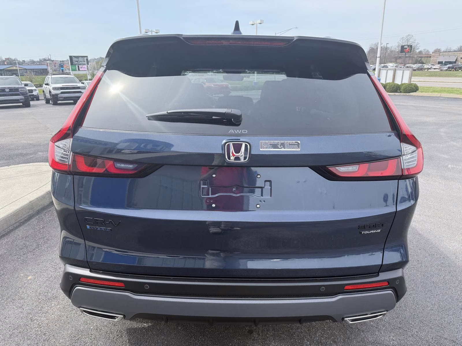 2026 Canyon River Blue Metallic Honda CR-V Hybrid Sport Touring AWD SUV
