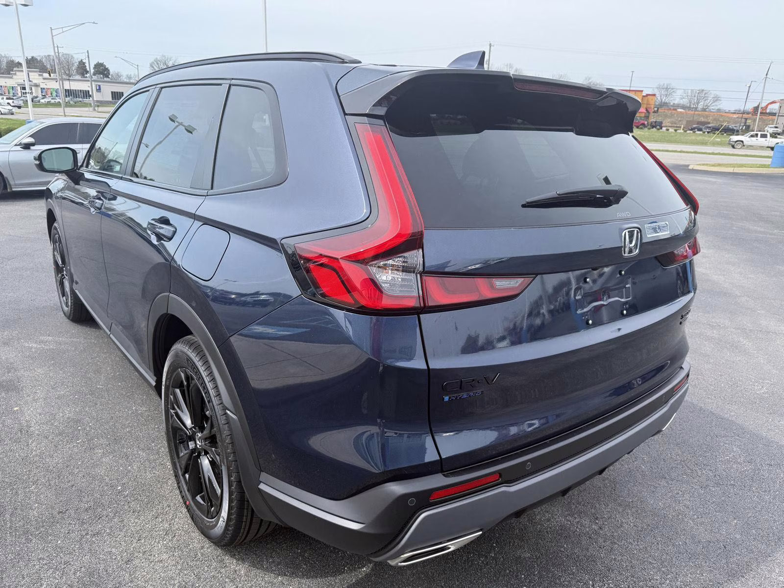 2026 Canyon River Blue Metallic Honda CR-V Hybrid Sport Touring AWD SUV