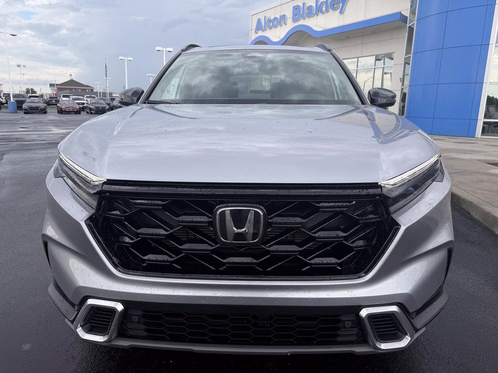 2026 Solar Silver Metallic Honda CR-V Hybrid Sport Touring AWD SUV