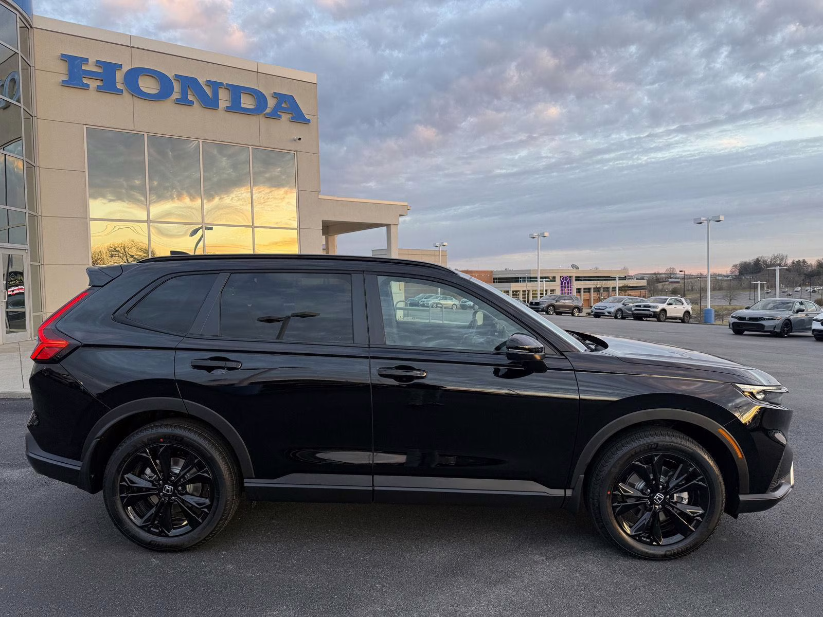 2026 Crystal Black Pearl Honda CR-V Hybrid Sport Touring AWD SUV