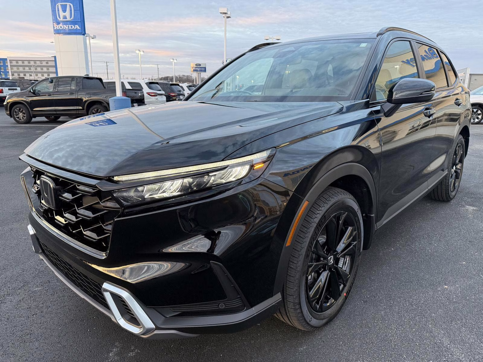 2026 Crystal Black Pearl Honda CR-V Hybrid Sport Touring AWD SUV