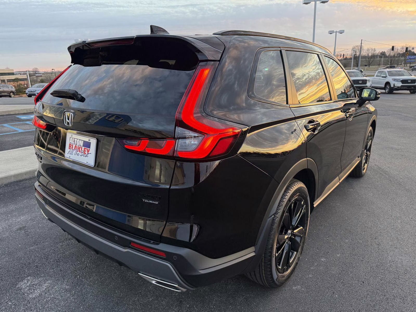 2026 Crystal Black Pearl Honda CR-V Hybrid Sport Touring AWD SUV