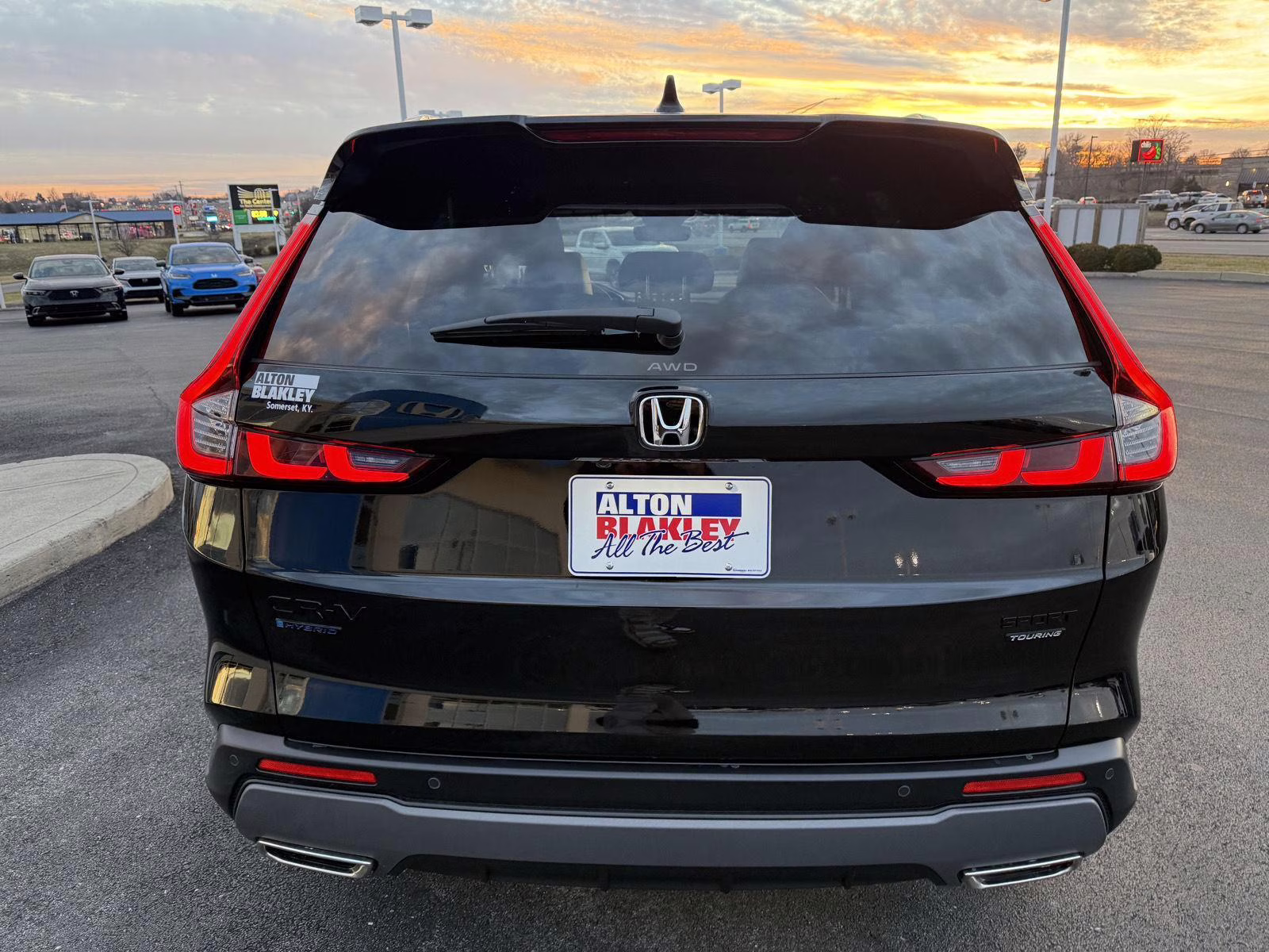 2026 Crystal Black Pearl Honda CR-V Hybrid Sport Touring AWD SUV