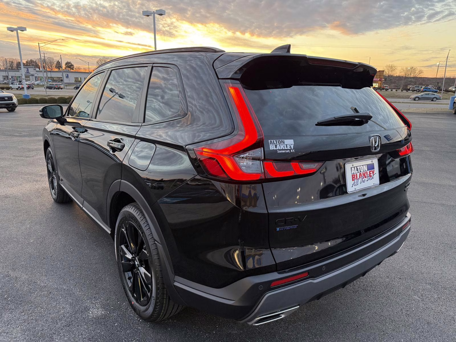 2026 Crystal Black Pearl Honda CR-V Hybrid Sport Touring AWD SUV