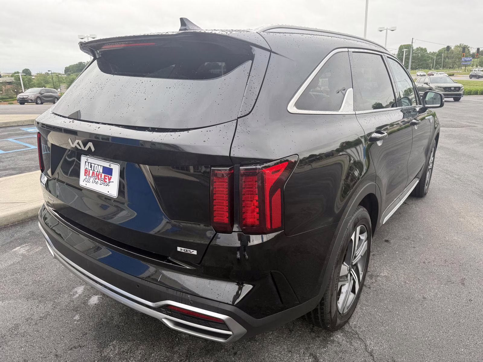 2023 Aurora Black Kia Sorento Hybrid EX AWD SUV