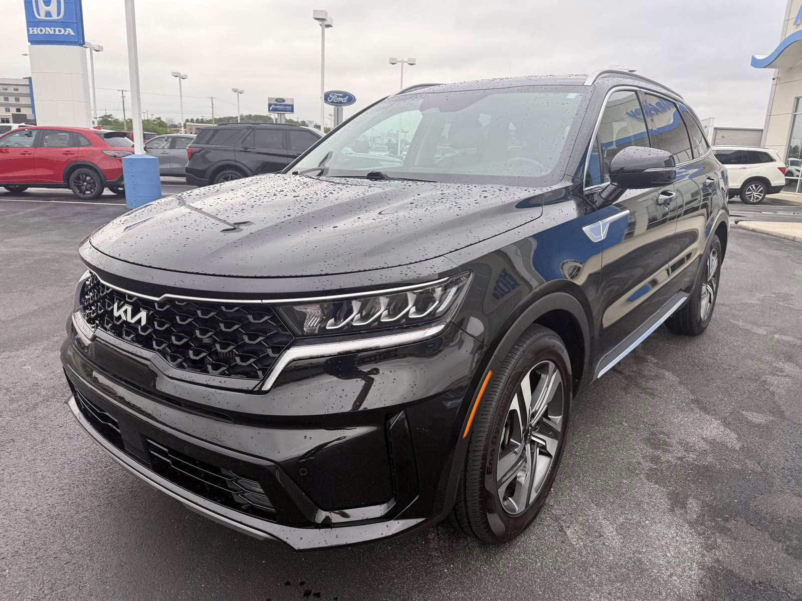 2023 Aurora Black Kia Sorento Hybrid EX AWD SUV