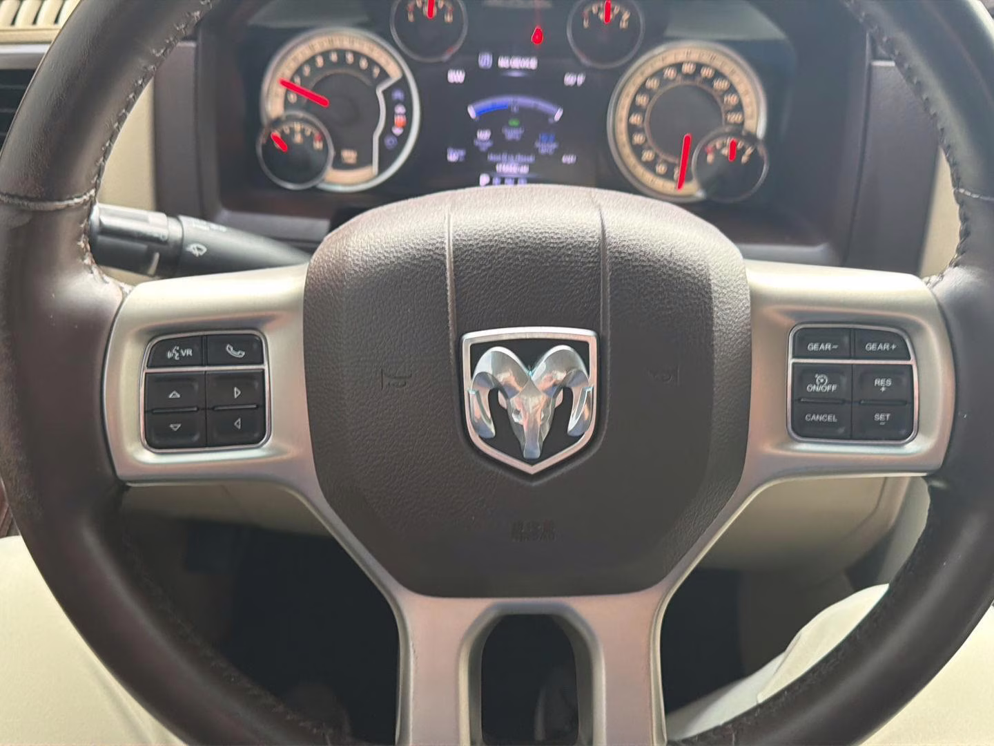 2017 GRAY Ram 1500 LARAMIE 4X2 CREW CAB 5'7 RWD