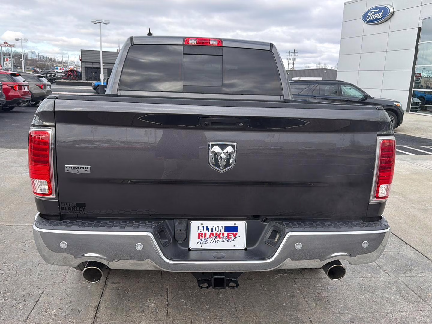 2017 GRAY Ram 1500 LARAMIE 4X2 CREW CAB 5'7 RWD