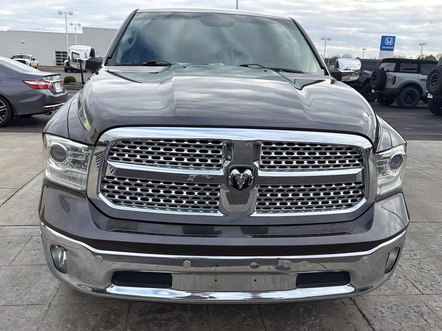 2017 GRAY Ram 1500 LARAMIE 4X2 CREW CAB 5'7 RWD