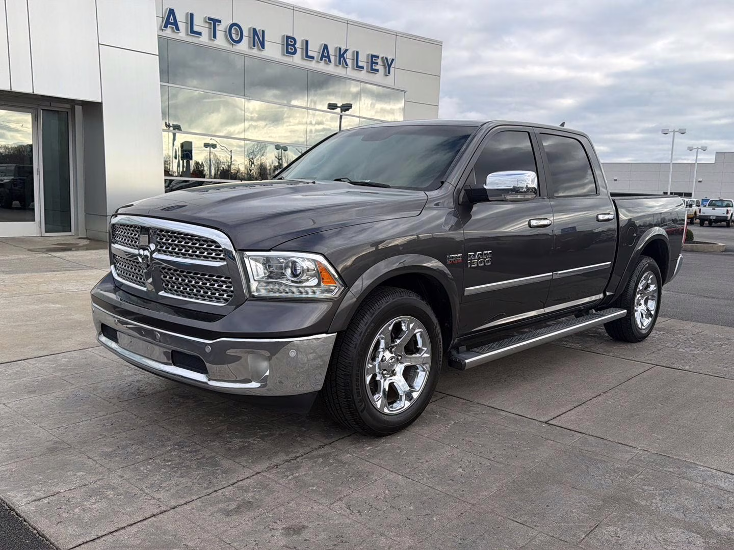 2017 GRAY Ram 1500 LARAMIE 4X2 CREW CAB 5'7 RWD