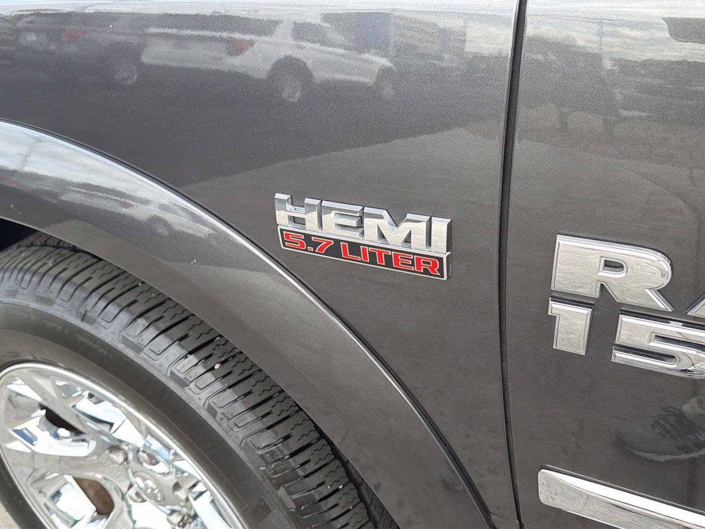 2017 GRAY Ram 1500 LARAMIE 4X2 CREW CAB 5'7 RWD